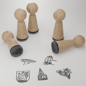 Set di francobolli ricordo di Wuppertal: Cattura il fascino e la bellezza di Wuppertal con i francobolli iconici - Regalo perfetto per gli appassionati!