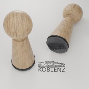 Koblenz Stempelset Kreative Geschenkidee mit bekannten Motiven und Sehenswürdigkeiten Für Koblenz Fans und Heimatliebhaber Bild 10