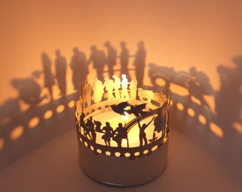 Sympathy Candle Shadow Play – Cadeau condoleance