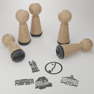 Weimar Stamp Set - Bellissimi e storici francobolli ricordo di Weimar, Germania - Regalo perfetto per gli appassionati di Weimar e gli amanti della creatività!