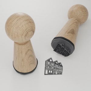 Jeu de tampons souvenir Bristol beaux monuments et motifs, cadeau créatif pour les amateurs, tampons en bois de hêtre de haute qualité image 8