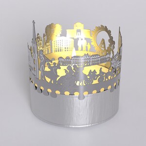 Vienna Skyline Shadow Play: Captivating Candle Attachment for Enchanting Shadow Play - Perfect Souvenir for Vienna Enthusiasts! image 10