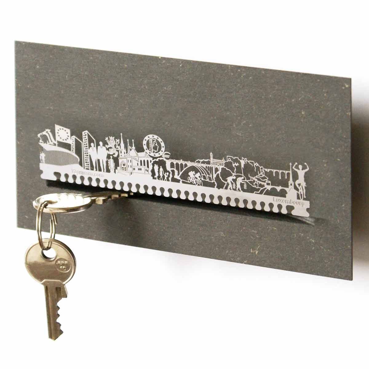Luxembourg magnete da frigorifero a forma di cuore 3D regalo souvenir fatto a mano casa e cucina decorazione Luxembourg frigorifero magnete collezione
