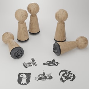 Set di francobolli ricordo di Basilea - 5 bellissime e iconiche immagini di riferimento - Regalo perfetto per appassionati e collezionisti di Basilea
