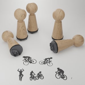 Jeu d'estampes Racer - Ajoutez de la vitesse et du style avec des motifs de course magnifiquement détaillés - Le cadeau parfait pour les artisans et les passionnés de course.
