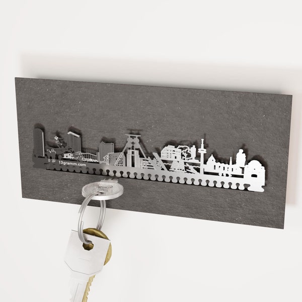 Essen Souvenir Gift Tube - Iconic Skyline Silhouette Design - Perfect Gift or Keepsake for Essen Fans - Stylish and Practical