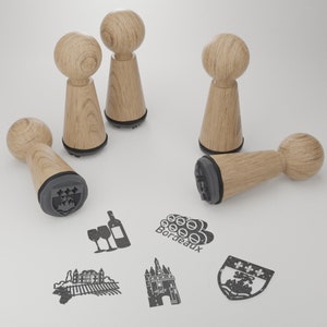 Set di francobolli Bordeaux - Squisiti francobolli ricordo con monumenti famosi e viste panoramiche - Regalo perfetto per gli appassionati di Bordeaux!