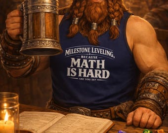Dungeons and Dragons Funny DND Tank Top | RPG Gamer Tee