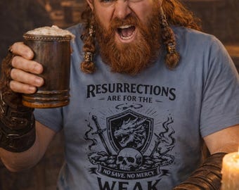 Premium Comfort Colors Dungeons & Dragons Funny DnD T-Shirt | RPG Dice Graphic