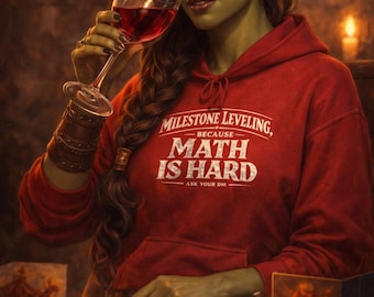 Dungeons & Dragons Funny Design Hoodie | DND Tabletop Gaming Sweatshirt