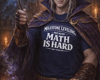 Dungeons & Dragons Funny Graphic Tee | DnD Humor Shirt