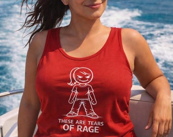 Camiseta sin mangas con mensaje sarcástico y divertido para ella / Camiseta con frase sarcástica