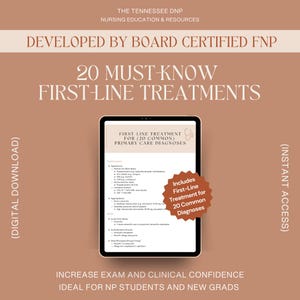 Guide de traitement de première ligne FNP : Aide-mémoire pour les soins primaires pour la préparation au conseil d'administration de la FNP (téléchargement PDF)