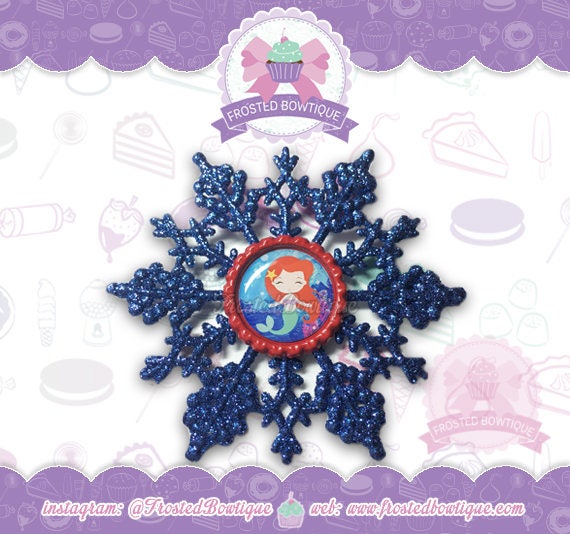 Snowflake Mermaid Glitter Snowflake Mermaid Glitter