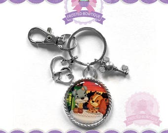 Disney vhs shop keychain