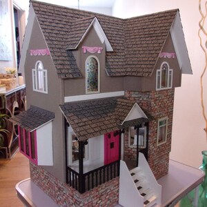 DO NOT PURCHASE Reserved 1 Inch Duracraft Newberg Fully Furnished and Lighted Classic Dollhouse imagem 2
