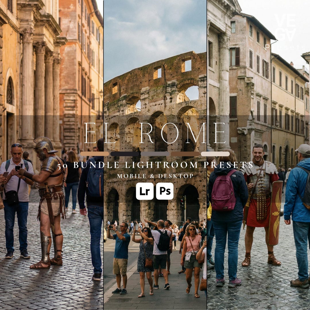 El Rome Lightroom Presets | Cinematic City, Urban Tones (mobile ...