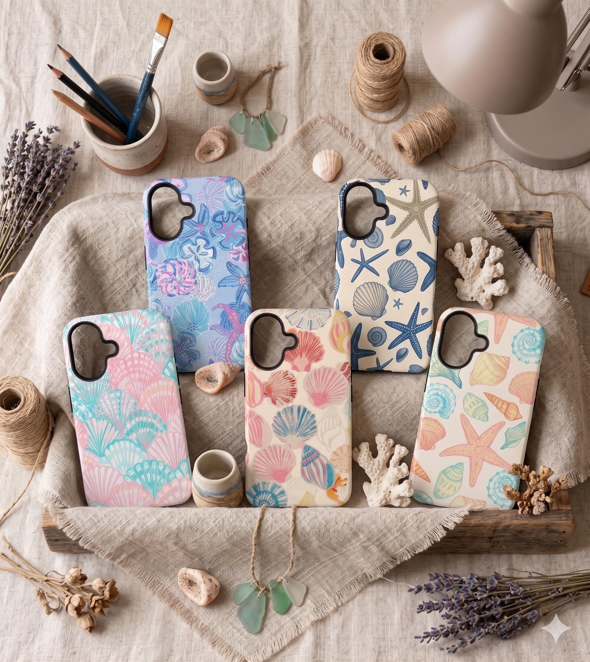 Seashells Phone Case - Etsy