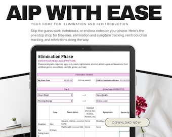 AIP Symptom and Reintroduction Tracker