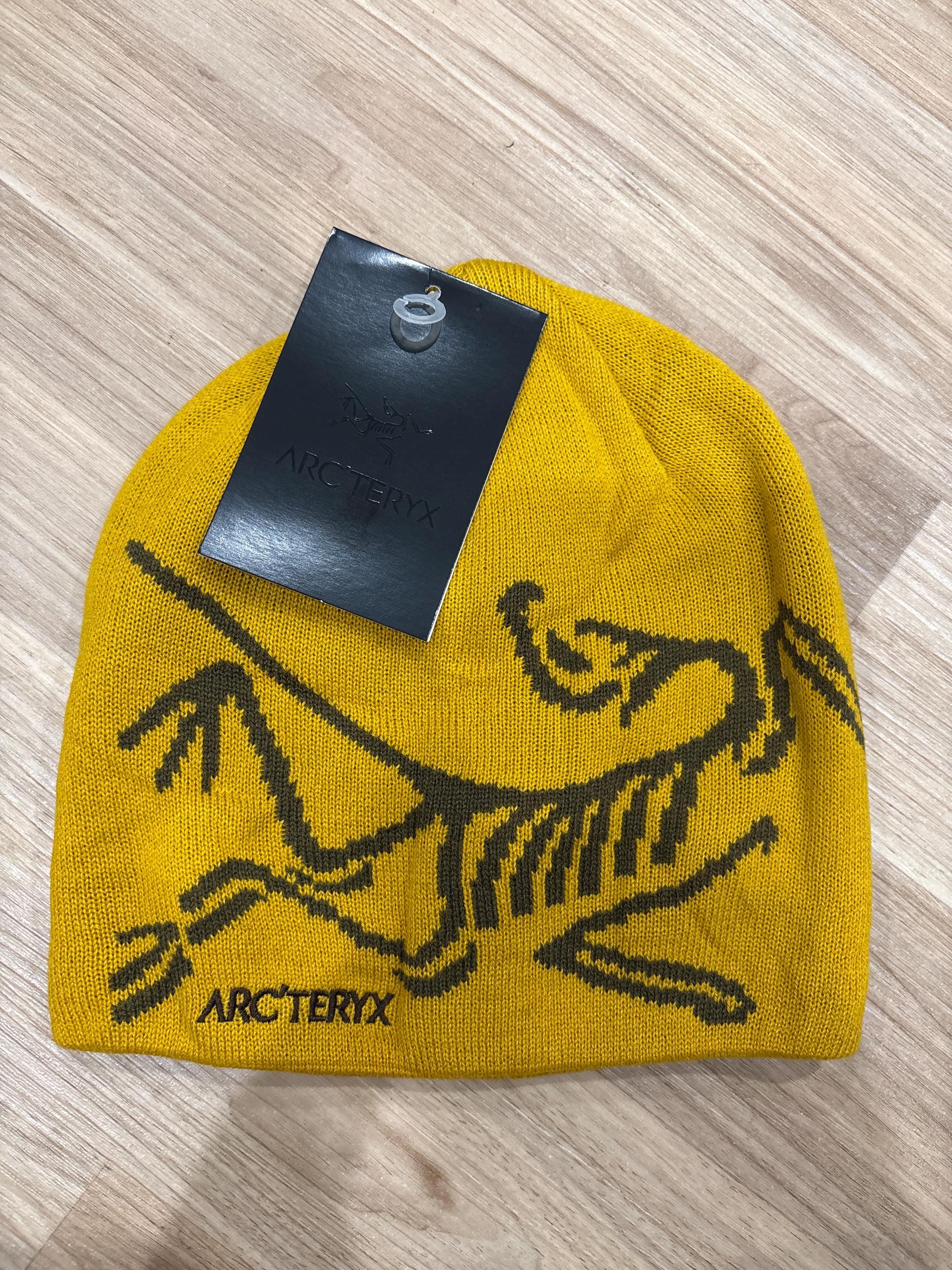 Yellow Arcteryx Beanie - Etsy