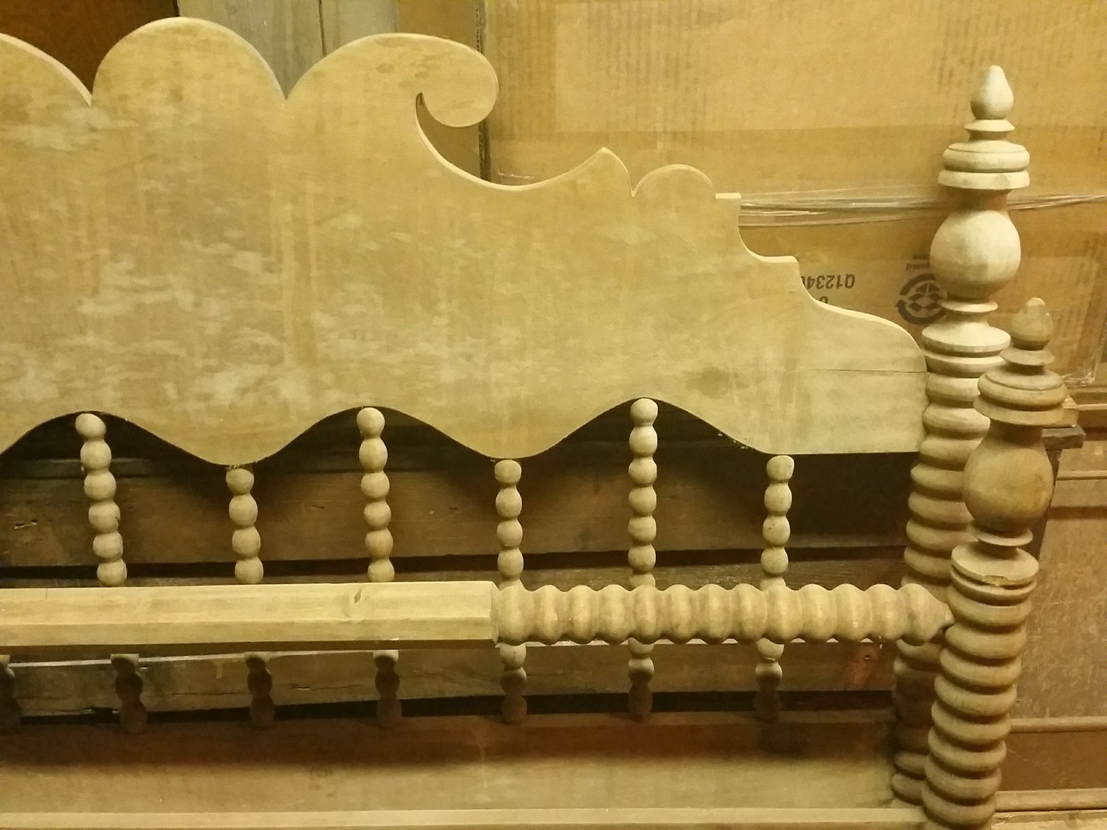 Spool Rope Bed 19th Century Stripped No Finish - Etsy