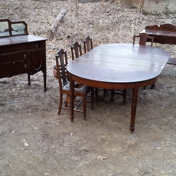 Dining Table Set Etsy