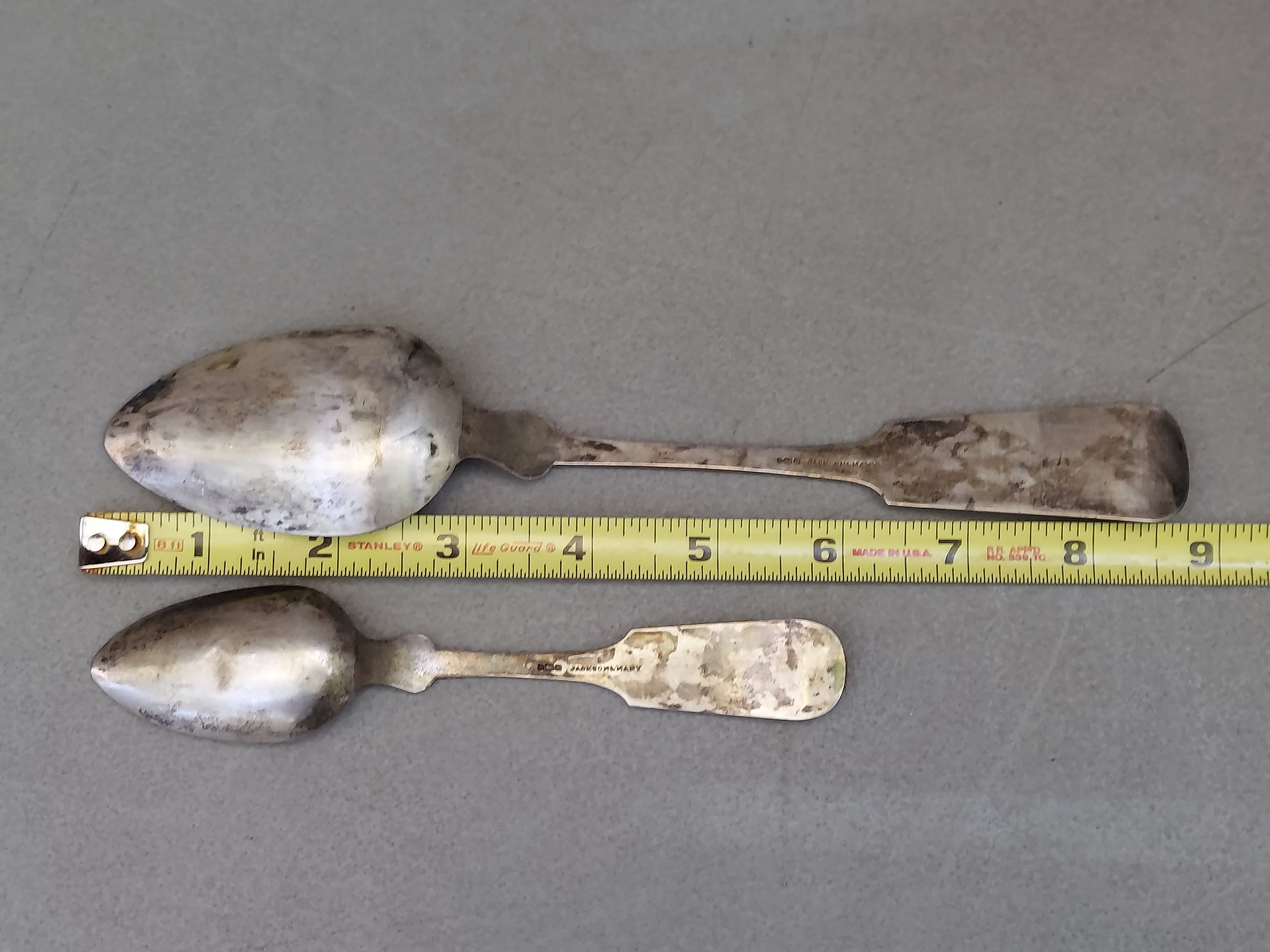 Antique Silver Spoons Jackson and Many - Etsy