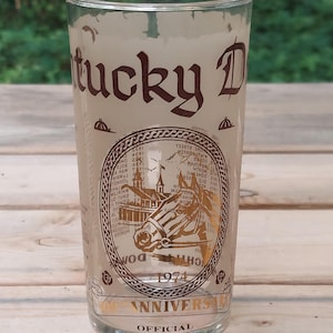Kentucky Derby drink glass tumbler