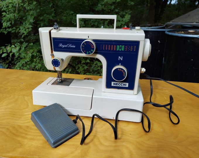 Necchi Royal Sewing Machine Model 3205fa Etsy