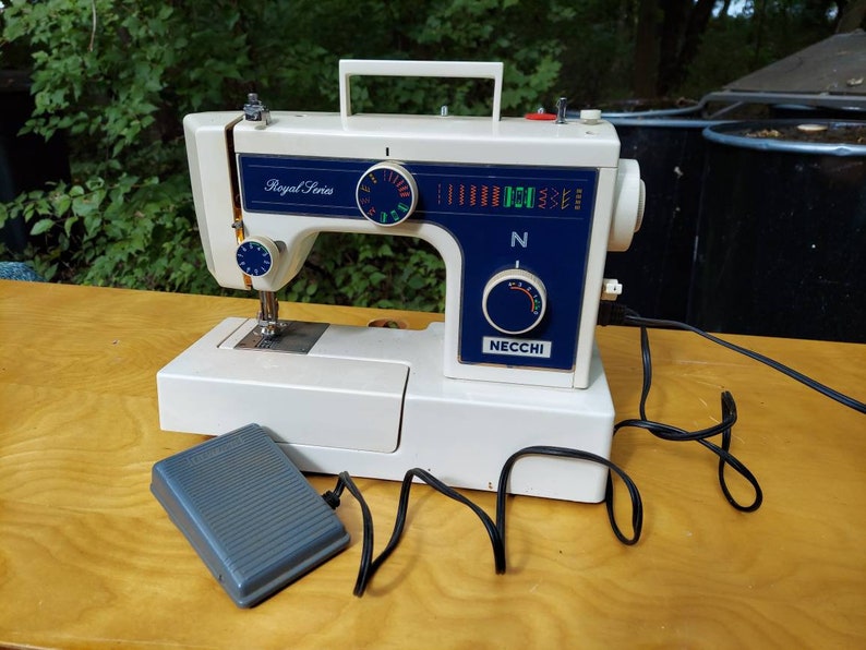 Necchi Royal Sewing Machine Model 3205fa Etsy