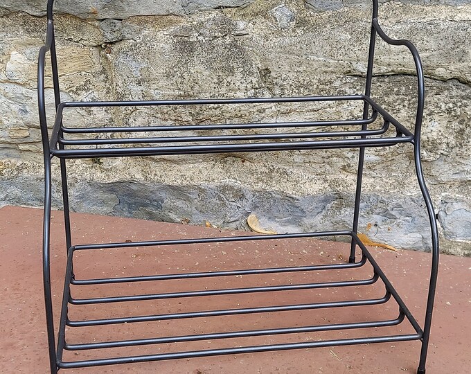 Longaberger Countertop Baker's Rack Basket Stand Etsy