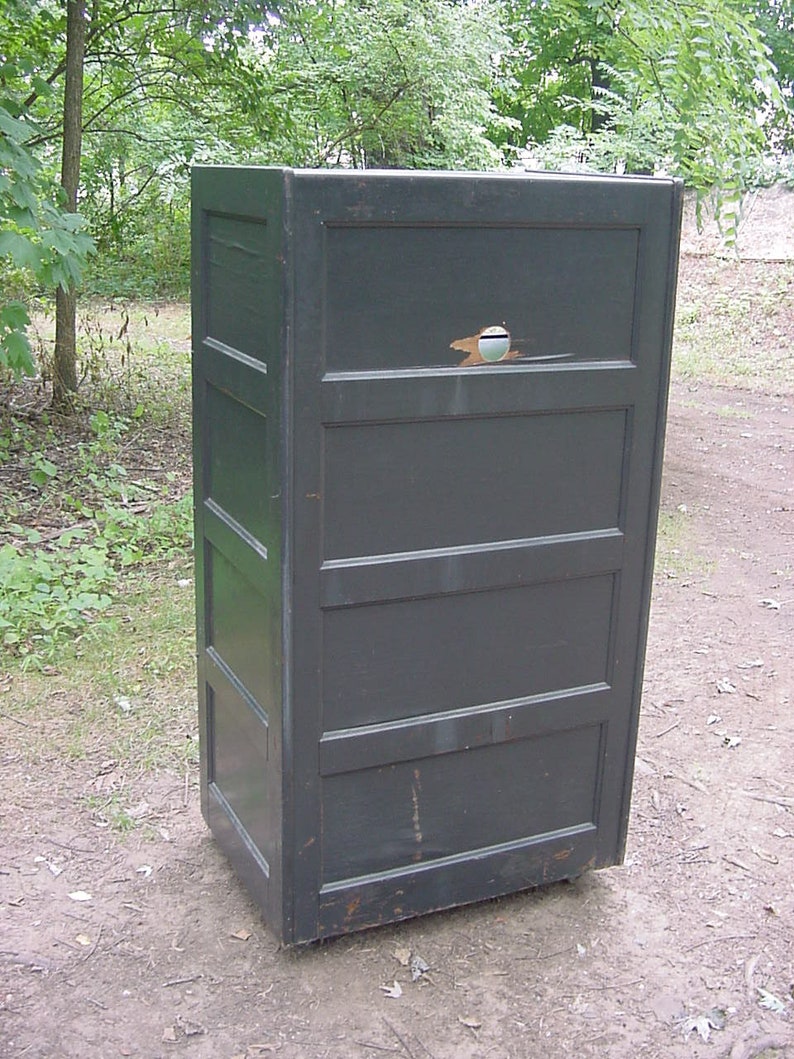 Oak File Deep Barrister Bookcase Early 20th Century Etsy