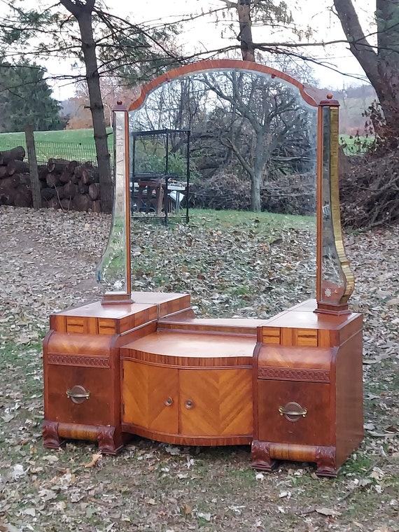 1940s waterfall vanity deals