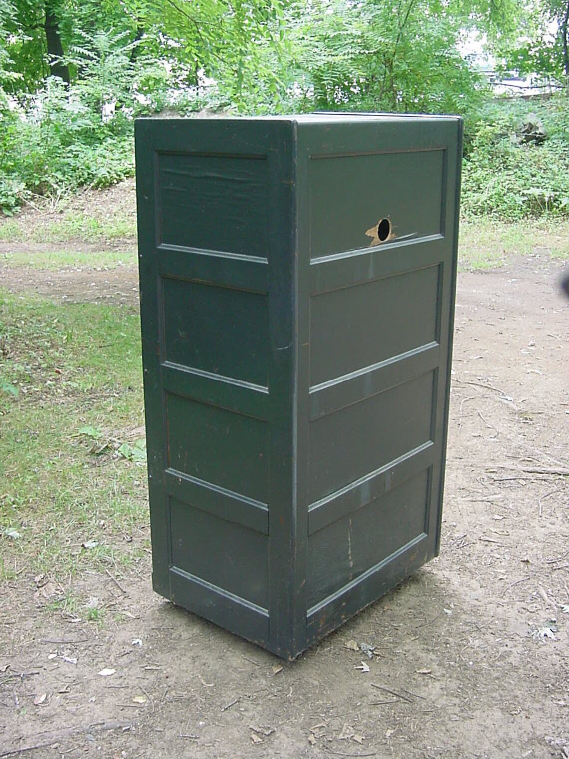 Oak File Deep Barrister Bookcase Early 20th Century Office Furniture Paneled PICKUP Tlc