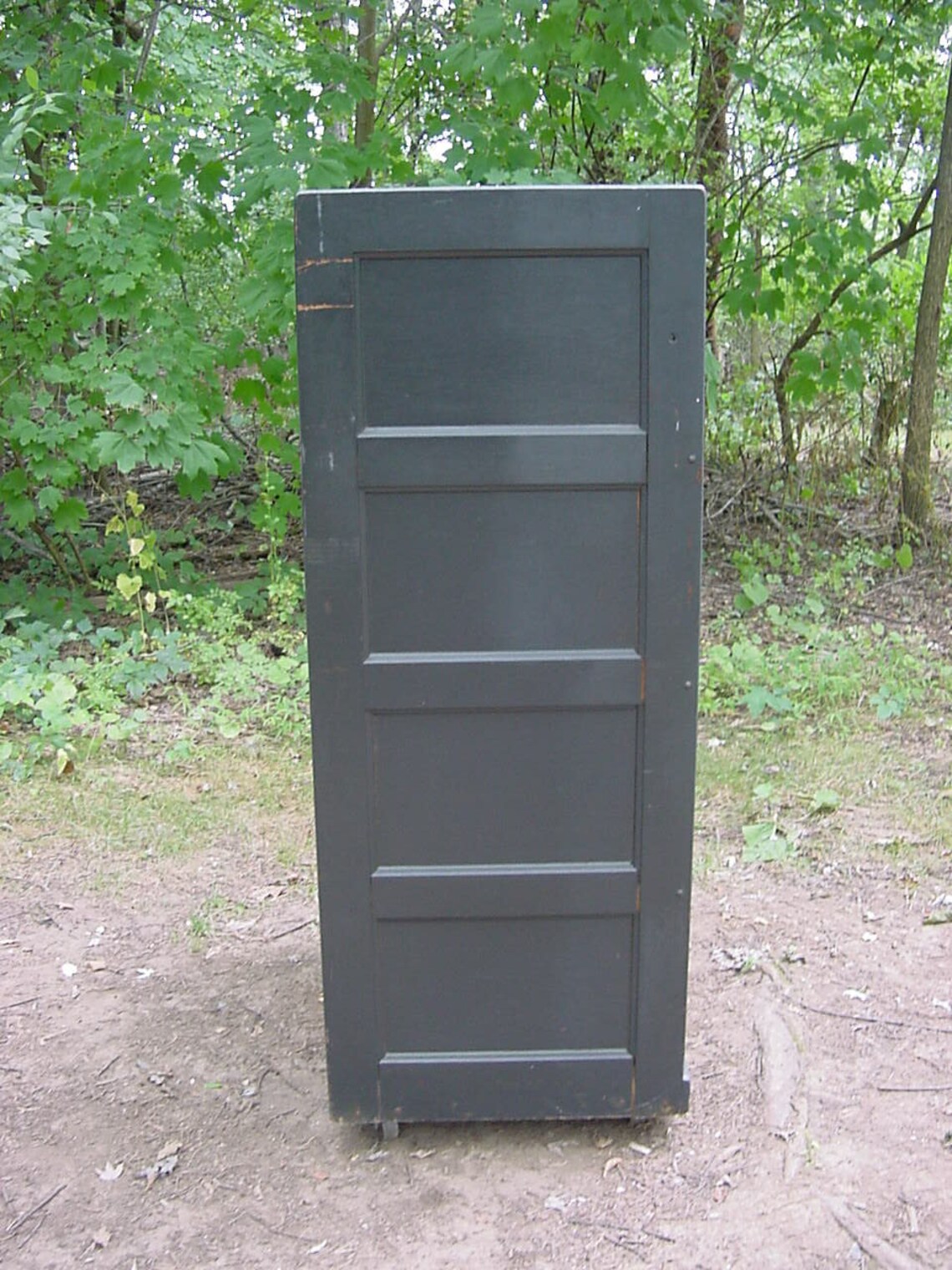 Oak File Deep Barrister Bookcase Early 20th Century Office Furniture Paneled PICKUP Tlc