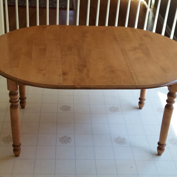 Maple Dining Table Etsy
