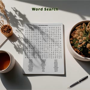 320 UPLIFTING Mixed Puzzle Bundle | Mindful Relaxation and Calming Brain Games | Elderly Mind Puzzles & Adult Boredom Buster image 4
