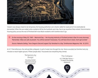 Vanport Oregon Black History Lesson Plan | ERASED Educator Guide Grades 6-12 | 1948 Flood Discussion Guide Digital Download