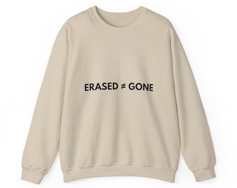 PHRASE CREWNECK| ERASED-gone