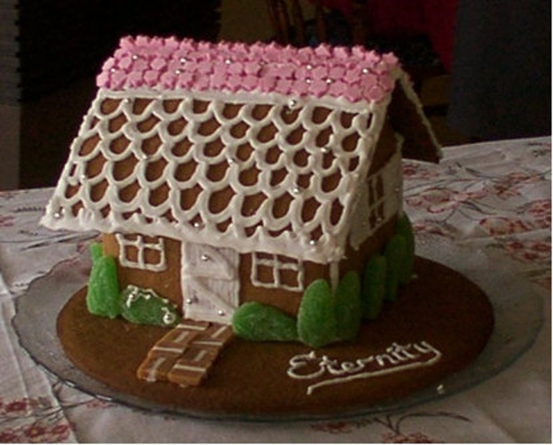 Gingerbread House recipe gluten free and gum free image 1