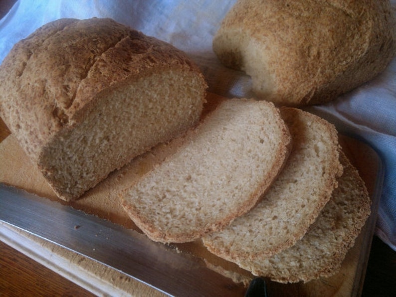 Brown Rice Bread recipe gluten free and dairy free image 1