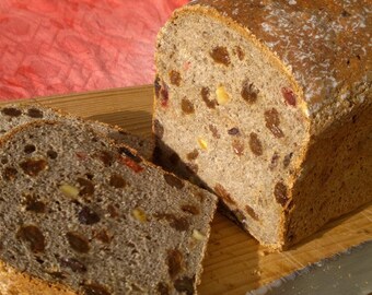 Buckwheat Fruit Bread recipe (gluten free & dairy free)