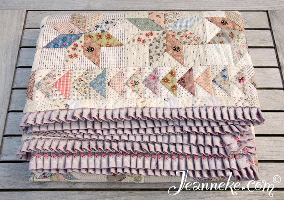 PDF Victoria Quilt Pattern english Etsy