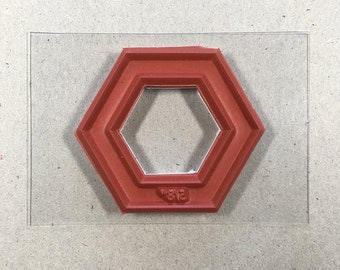 5/8" (0.625") Hexagon Quilt Stamp