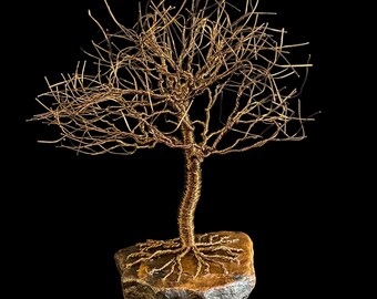 Wire Tree Sculptures