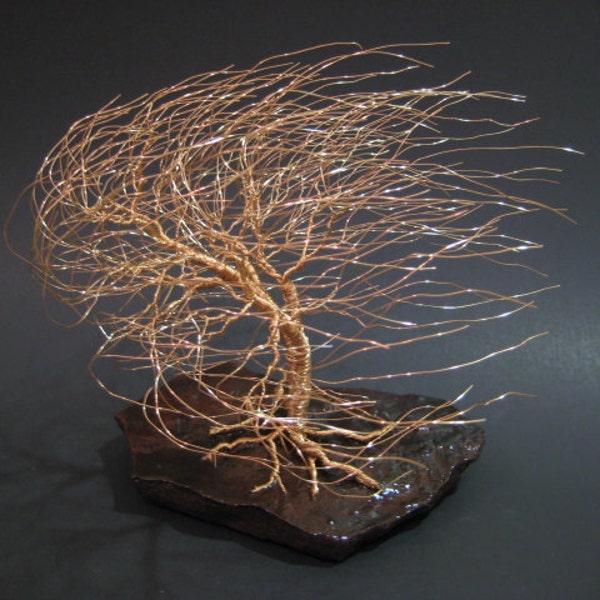 Wire Tree Sculpture | Gift for Anniversary | Gifts for Birthday | Christmas Gift Idea | Wire Art Sculpture | Gift for Her | Gifts for Him