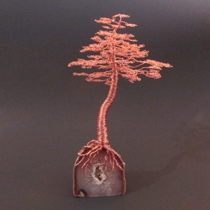 Copper Sculpture | Bonsai Tree Sculpture | Copper Art | Copper Anniversary | Copper Home Decor | Copper Metal Art