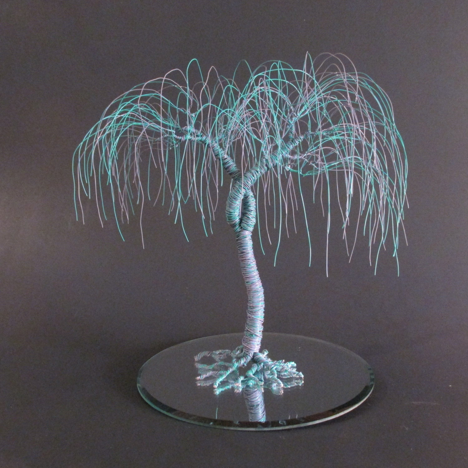Custom Color Wire Tree Wedding Cake Topper when Two Etsy