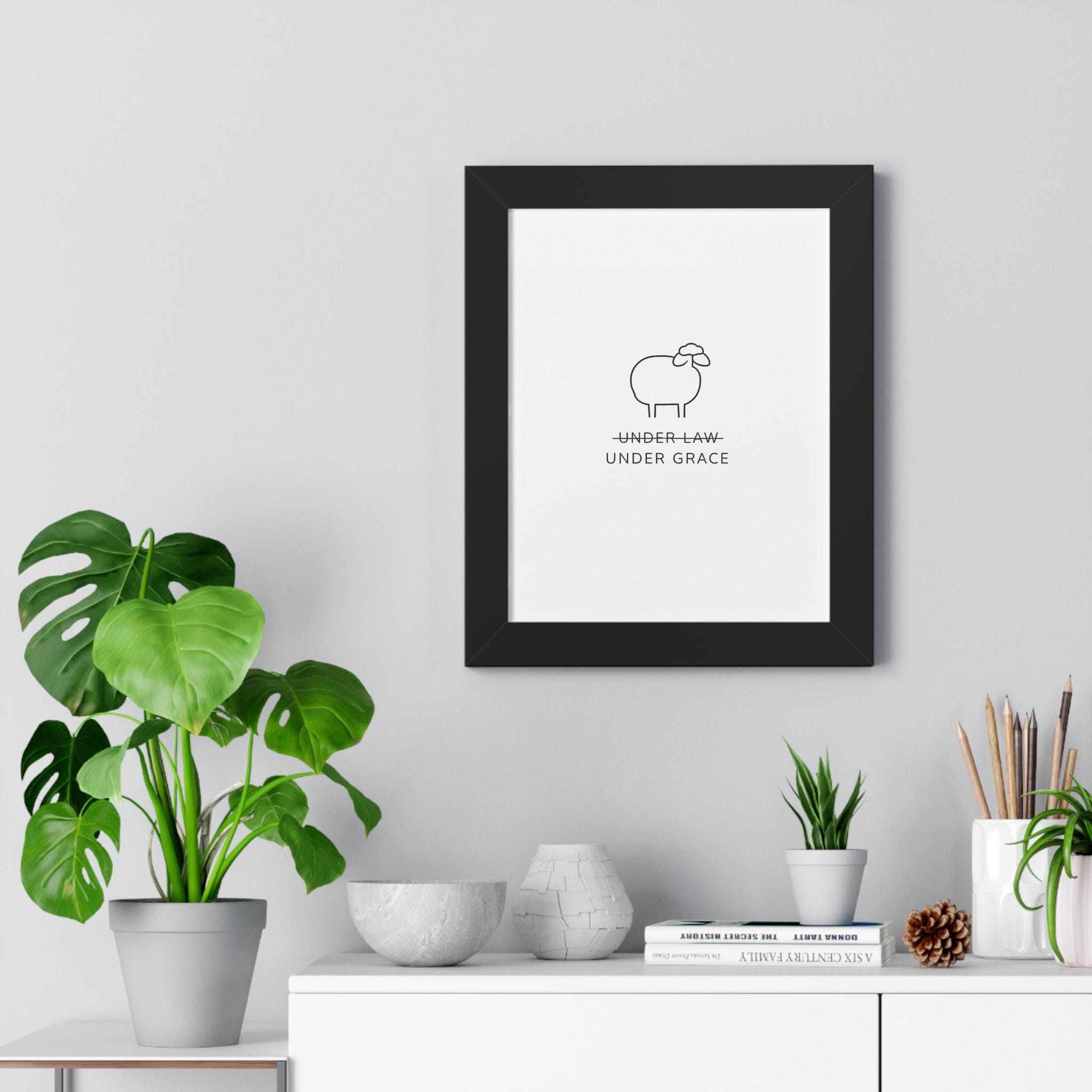 verticale encadrée minimaliste | Art mural vertical, impression moderne