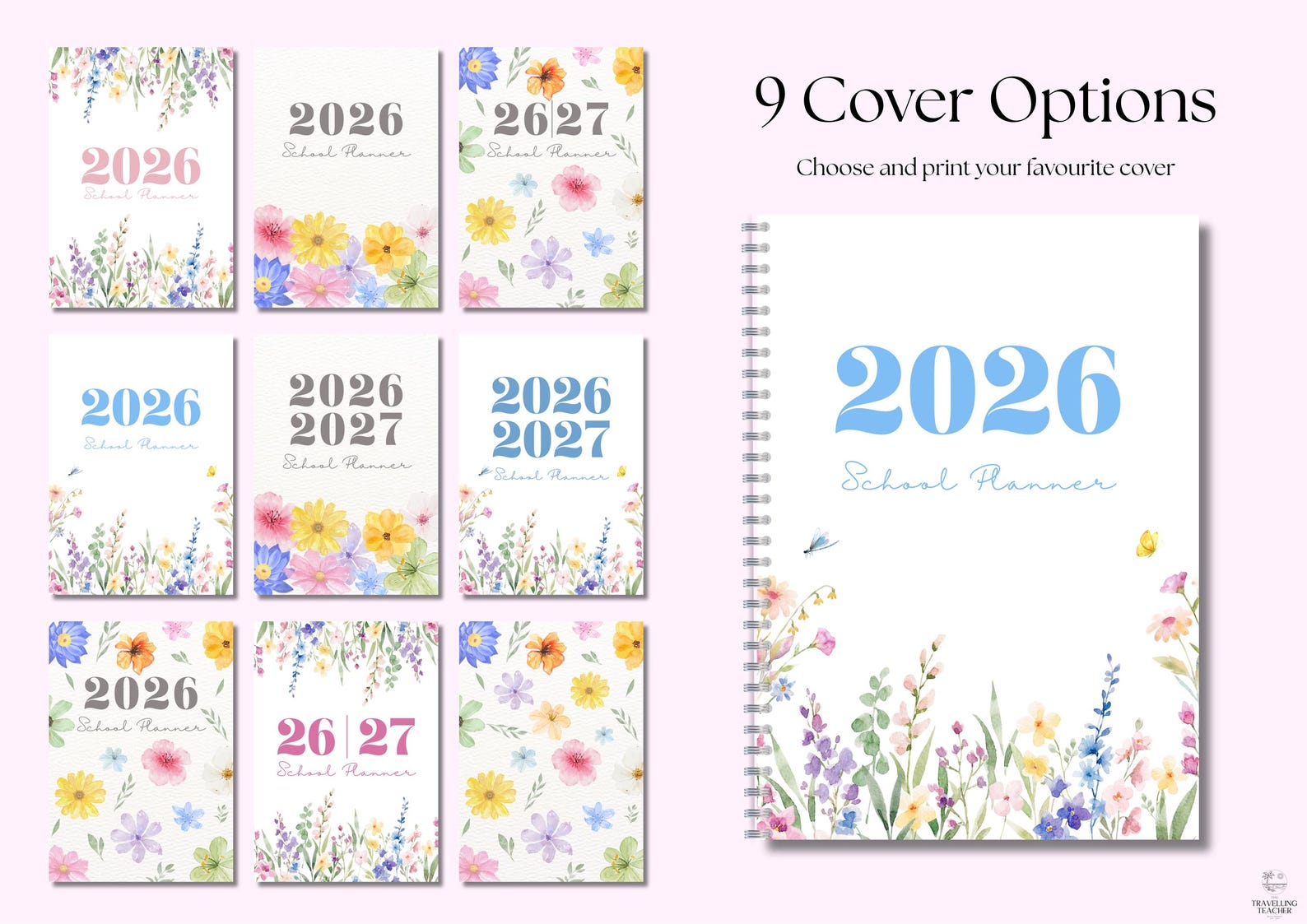 2026 2027 Homeschool Planner Printable | Daily Homeschool Checklist ...